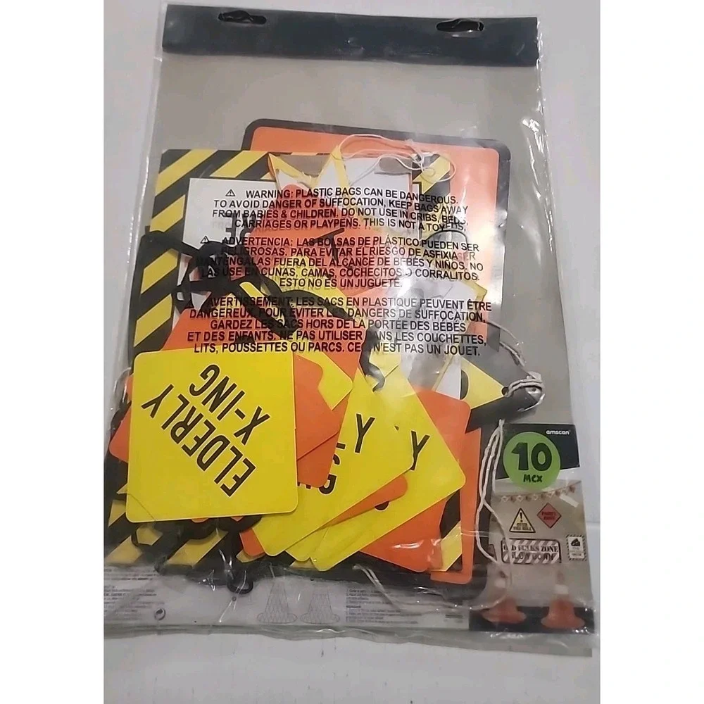 SENIOR MOMENTS Room Decorating Kit 10 Piece Set, Over The Hill, Banner,decor